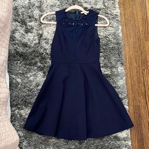 Navy blue Francesca‘s dress size extra small